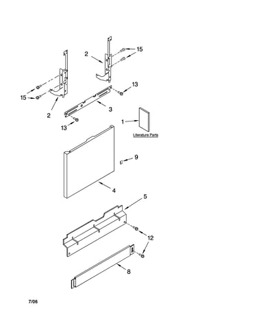 Door and panel parts