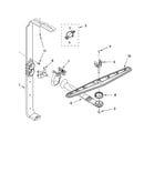 Upper wash and rinse parts