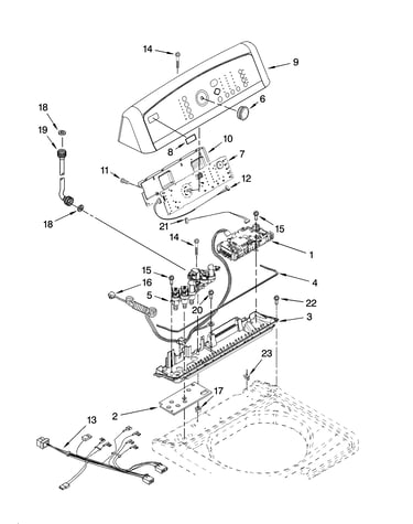 Control panel parts