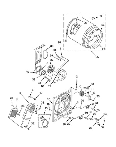 Bulkhead parts, optional parts (not included)