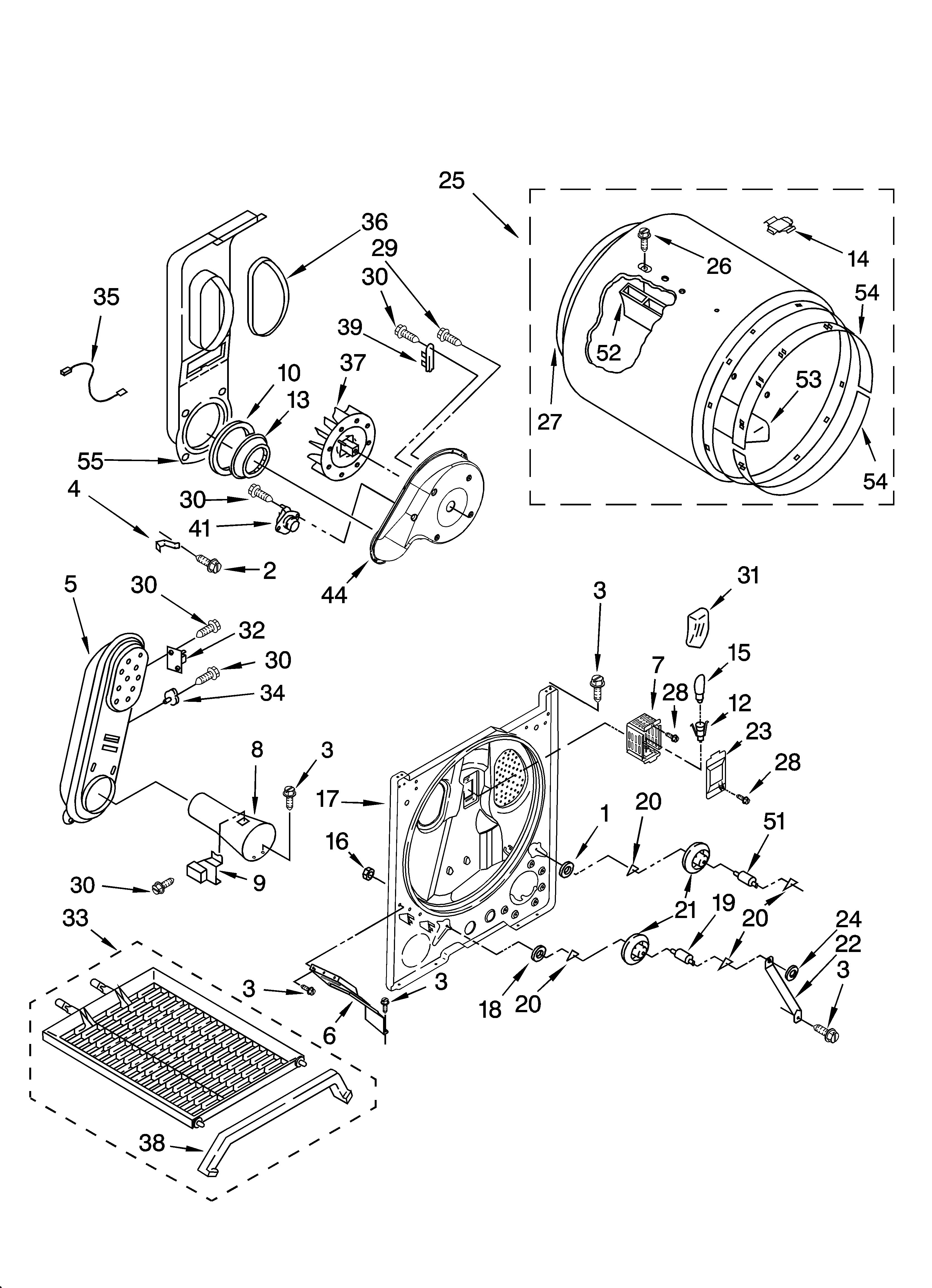 Parts For Kenmore Dryer
