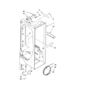 Kenmore Elite 10658166701 refrigerator liner parts diagram