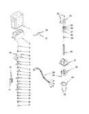 Motor and ice container parts