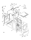 Top and cabinet parts