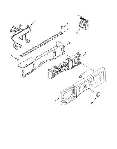 Control panel parts