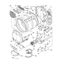 Kenmore Elite 11095088402 bulkhead parts diagram