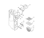 Kenmore 10656826602 freezer liner parts diagram