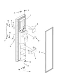 Freezer door parts