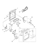 Dispenser front parts