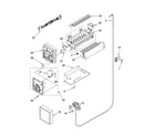 Kenmore 10656826602 icemaker parts, optional parts (not included) diagram