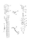 Motor and ice container parts