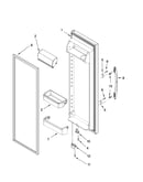 Refrigerator door parts