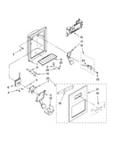 Dispenser front parts