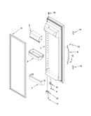 Refrigerator door parts