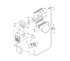 Kenmore 10657206601 icemaker parts, optional parts (not included) diagram