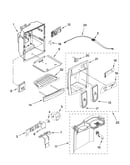 Dispenser front parts