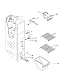 Freezer liner parts