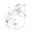 Kenmore 10656729602 icemaker parts, optional parts (not included) diagram
