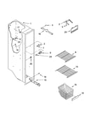 Freezer liner parts