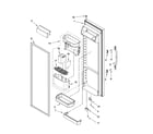Kenmore 10656784603 refrigerator door parts diagram