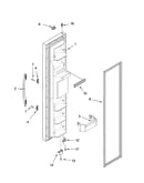 Freezer door parts