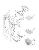 Freezer liner parts