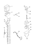 Motor and ice container parts