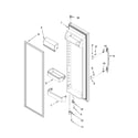 Kenmore 10656822601 refrigerator door parts diagram