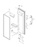 Refrigerator door parts