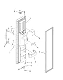 Freezer door parts