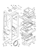 Refrigerator liner parts