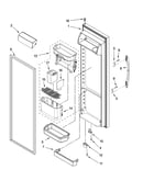 Refrigerator door parts