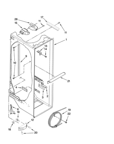Refrigerator liner parts