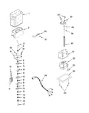 Motor and ice container parts