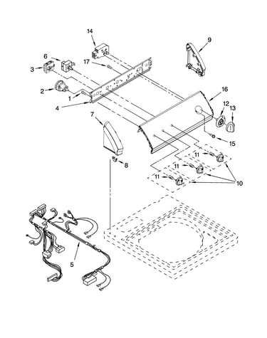 Control panel parts