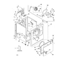 Kenmore 11067402600 cabinet parts diagram