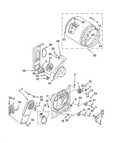 Bulkhead parts, optional parts (not included)