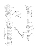 Motor and ice container parts