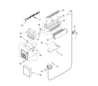 Kenmore Elite 10644434600 icemaker parts, optional parts (not included) diagram