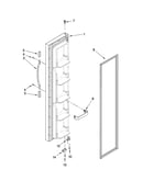 Freezer door parts
