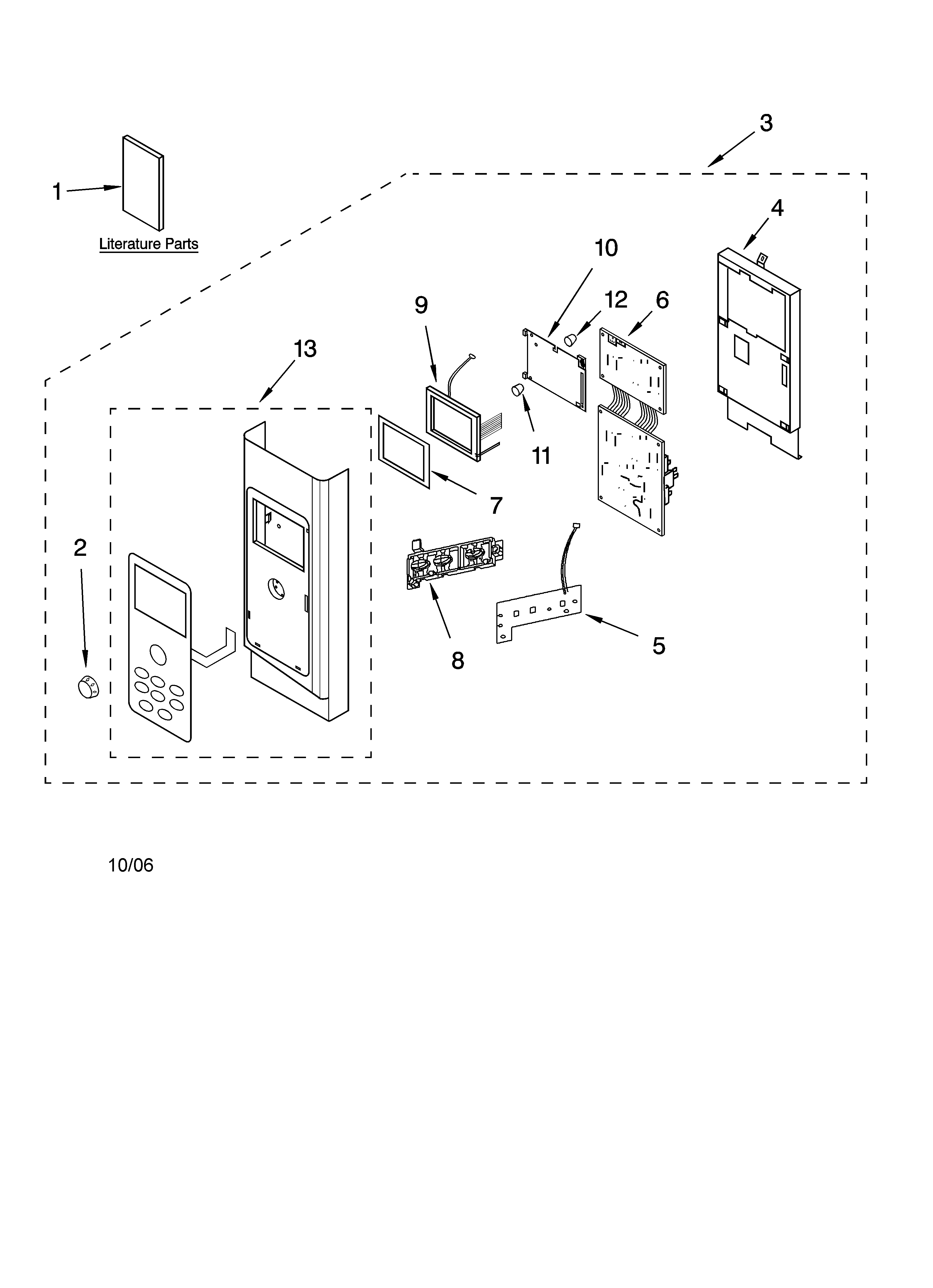Control panel parts
