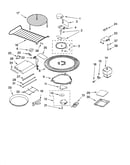 Magnetron and turntable parts
