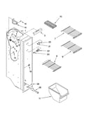 Freezer liner parts
