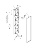 Freezer door parts