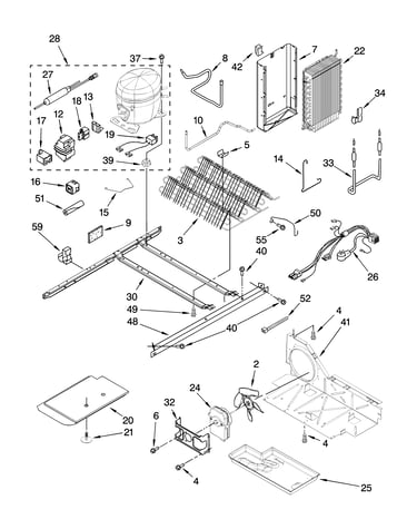 Unit parts, optional parts (not included)