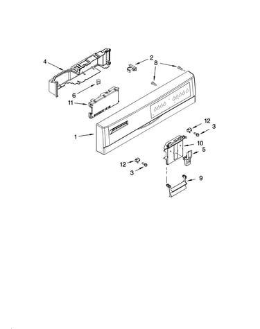 Control panel parts