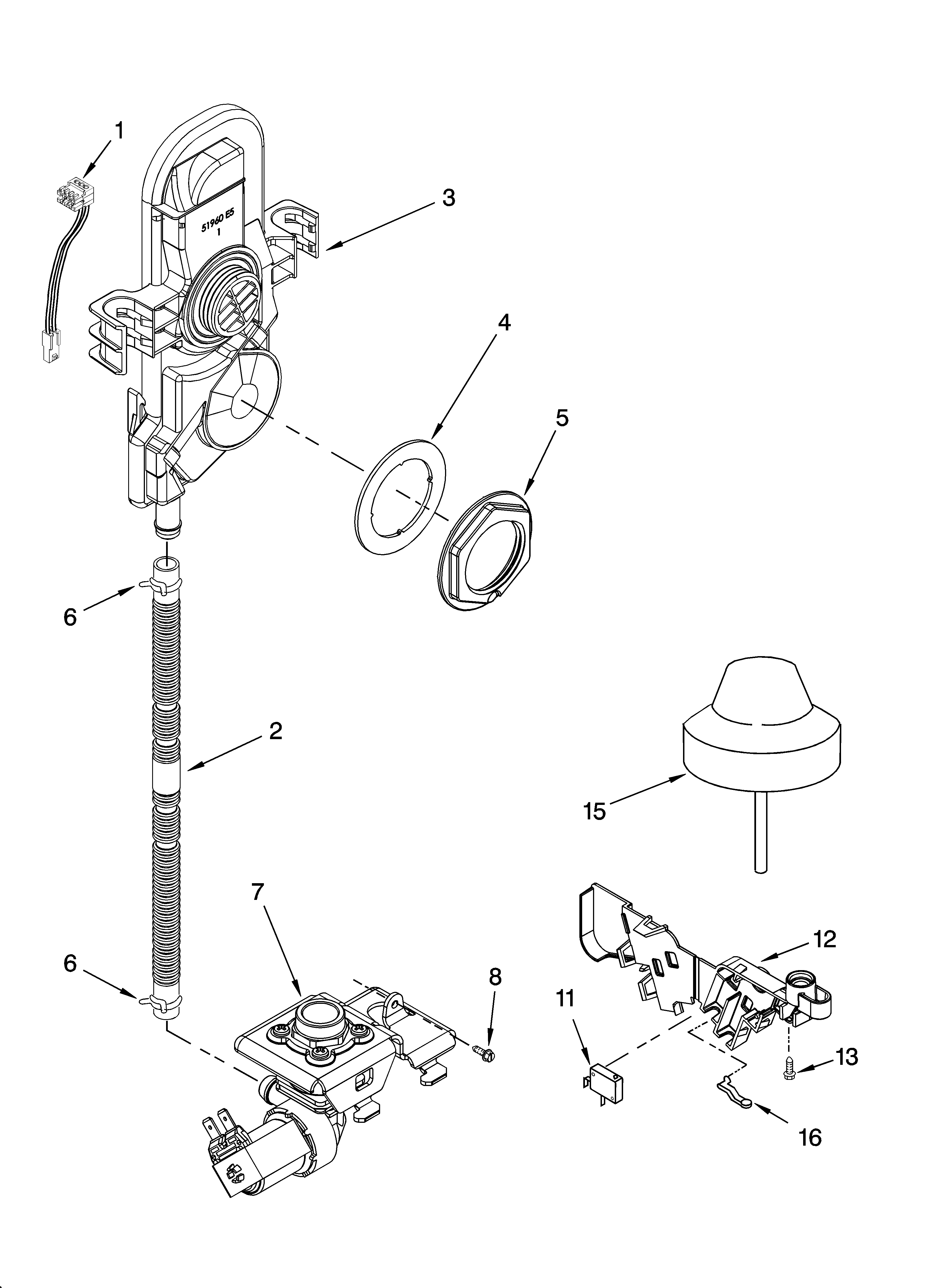 Fill and overfill parts