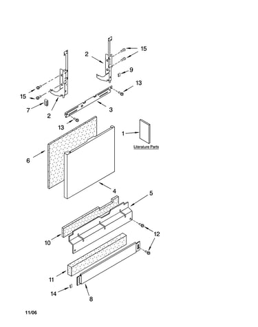 Door and panel parts