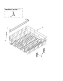Upper rack and track parts