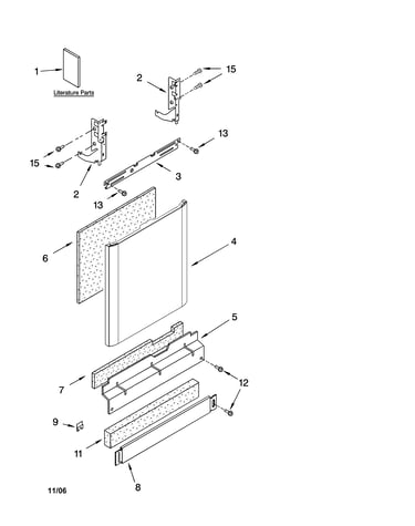 Door and panel parts